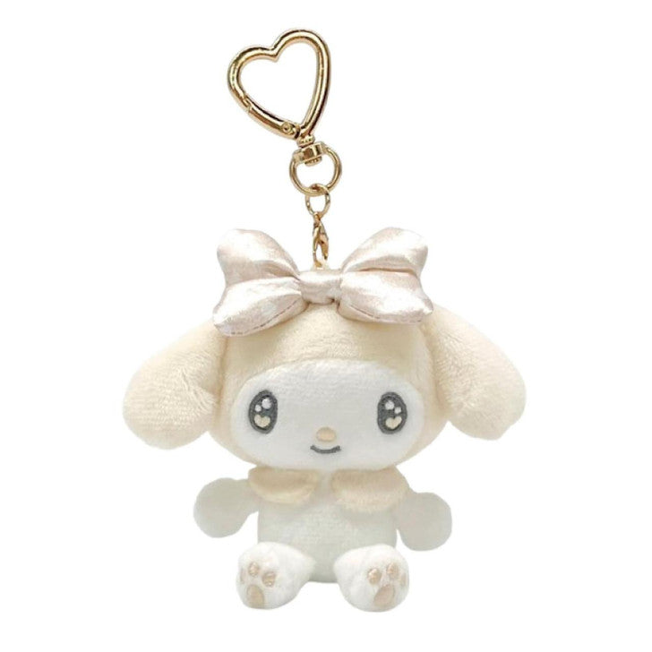 SANRIO ORIGINAL MY MELODY MASCOT HOLDER NAKAJIMA FAVORITE COLOR WHITE