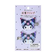 SANRIO ORIGINAL KUROMI BANGS HAIR CLIP ROMATICK ROOM