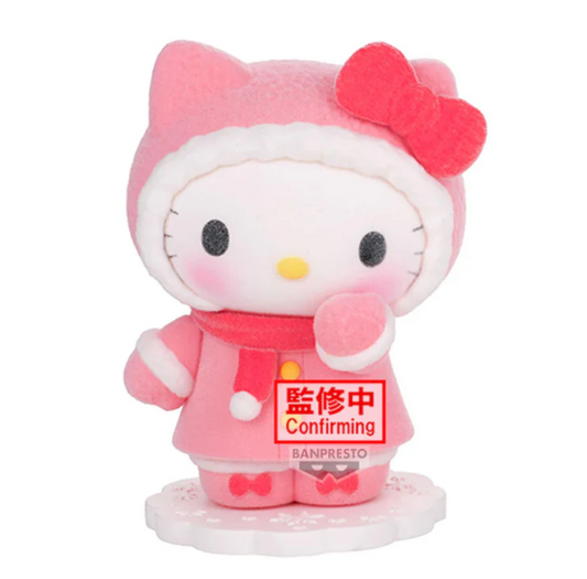 SANRIO ORIGINAL HELLO KITTY FLUFFY PUFFY FIGURE