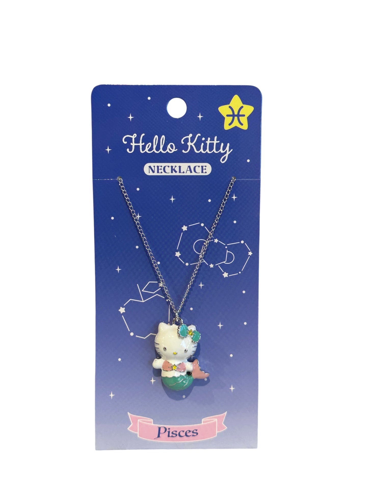 SANRIO HELLO KITTY NECKLACE PISCES ZODIAC