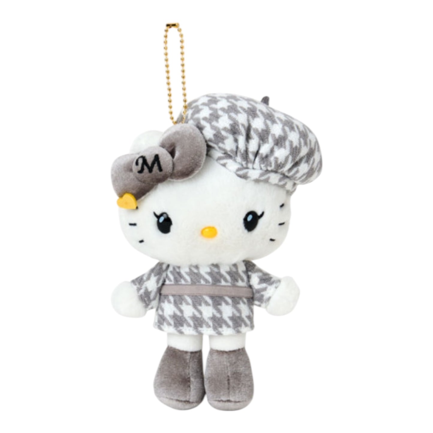 SANRIO ORIGINAL HELLO MIMMY MASCOT HOLDER MONOCHROME GIRLY TWIN COORDINATE