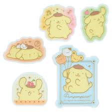 SANRIO ORIGINAL POMPOMPURIN STICKER SET 2024