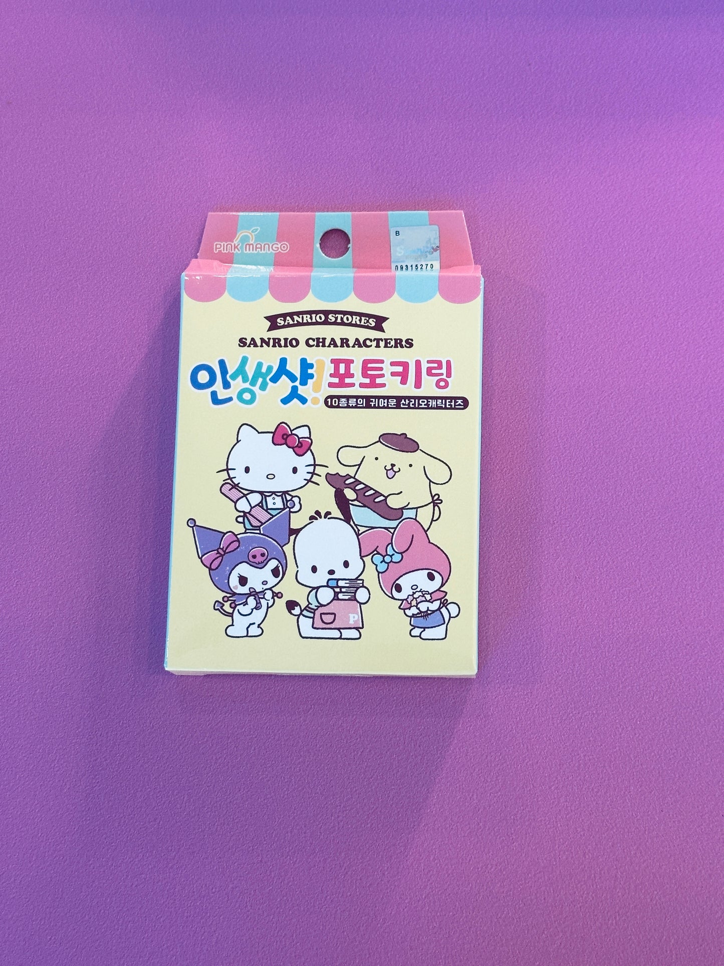 SANRIO CHARACTER PHOTO KEYCHAIN BLIND BOX