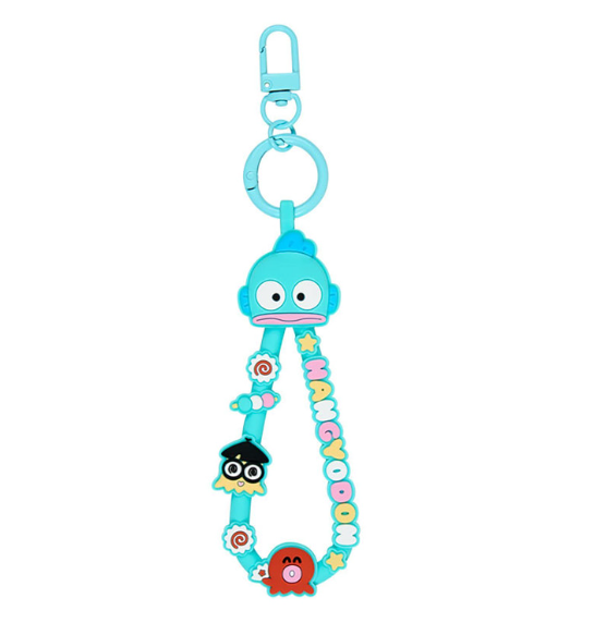 SANRIO ORIGINAL HANGYODON RUBBER CORE KEYCHAIN