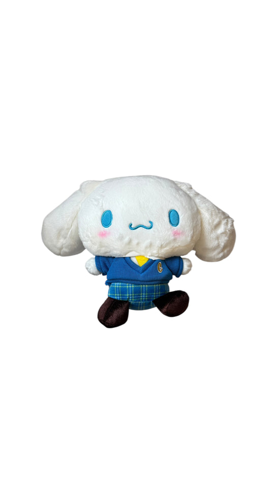 SANRIO CINNAMOROLL 8 IN SCHOOL UNIFORM PLUSH