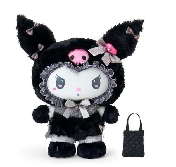 SANRIO ORIGINAL KUROMI SOFT INYL FACE DOLL  MELOUSA ROMIUSA