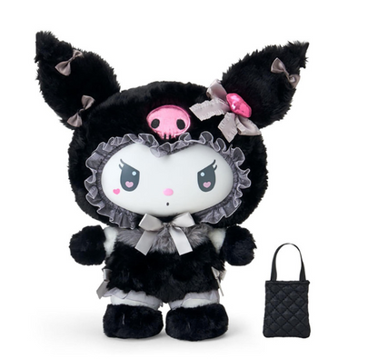 SANRIO ORIGINAL KUROMI SOFT INYL FACE DOLL  MELOUSA ROMIUSA