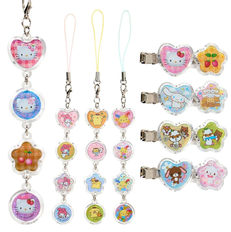 SANRIO ORIGINAL CHARACTERS OHAJIKI STICKER STYLE ACCESSORY STRAP BLIND BOX  HEISEI ERA GIRL'S ITEM