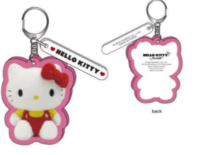 SANRIO HELLO KITTY ACRYLIC KEY RING PHOTO KT