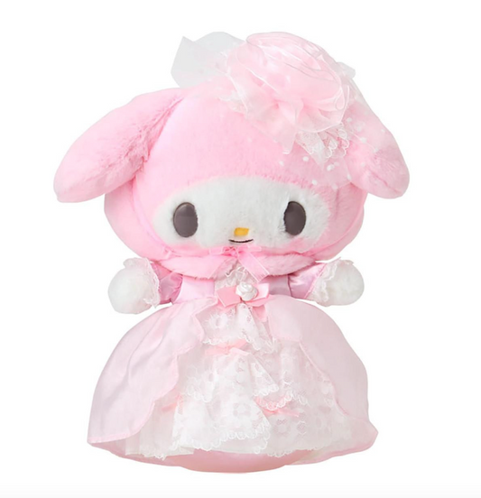 SANRIO ORIGINAL MY MELODY PLUSH PEN CASE LADY