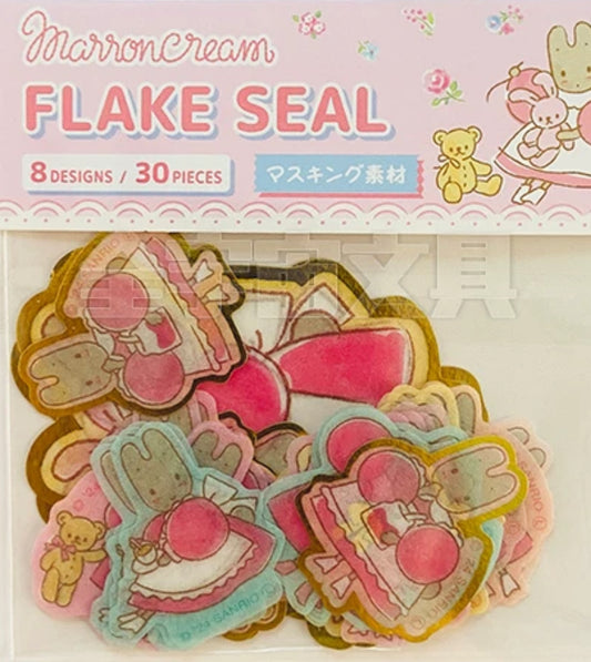 SANRIO ORIGINAL MARRON CREAM FLAKE SEAL MC