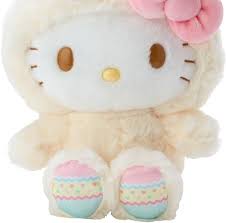 SANRIO JAPAN ORIGINAL HELLO KITTY EASTER RABBIT COSTUME PLUSH