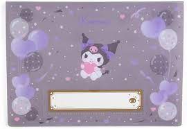 SANRIO JAPAN ORIGINAL KUROMI POCKET FILE