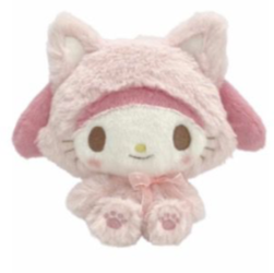 MY MELODY MASCOT PLUSH PASTEL KITTEN