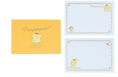 SANRIO ORIGINAL POMPOMPURIN MESSAGE MINI PAD