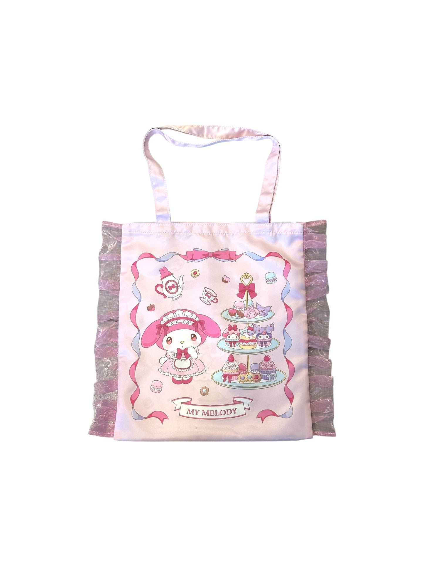 SANRIO ORIGINAL MY MELODY & KUROMI 2026 KUJI #15 MY MELODY TOTE BAG