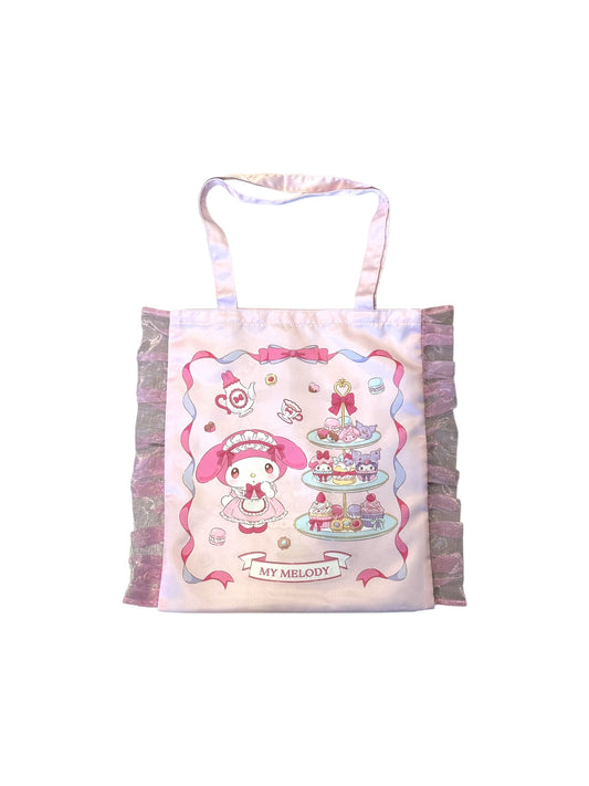 SANRIO ORIGINAL MY MELODY & KUROMI 2026 KUJI #15 MY MELODY TOTE BAG