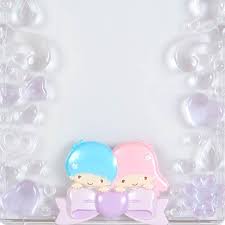 SANRIO JAPAN ORIGINAL LITTLE TWIN STARS CARD HOLDER ENJOY IDOL LACE BOW