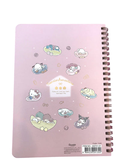 SANRIO JAPAN ORIGINAL CHARACTERS A5 NOTEBOOK