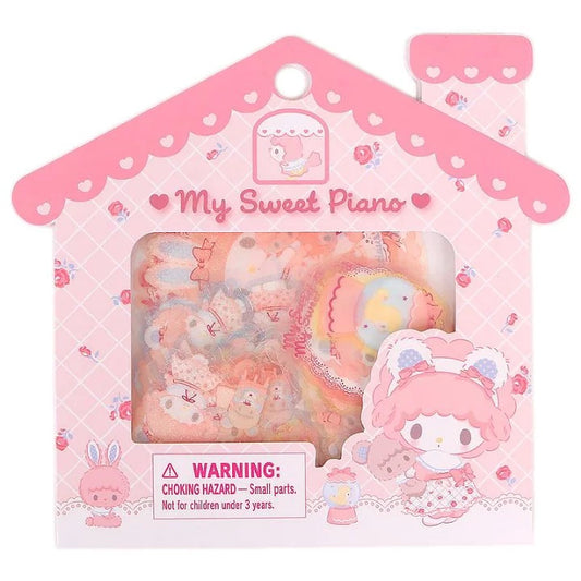 SANRIO ORIGINAL MY MELODY & SWEET PIANO STICKER SET/MY LITTLE TREASURE