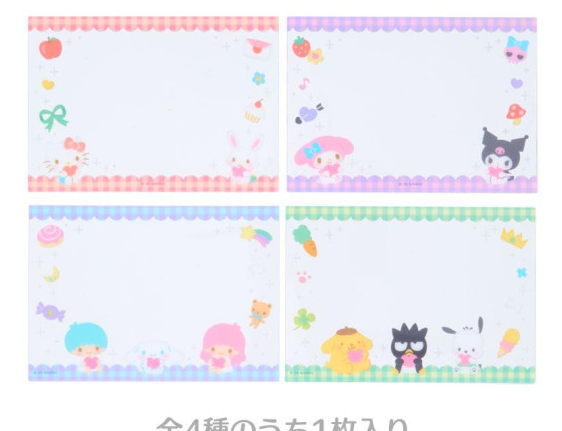 SANRIO ORIGINAL CHARACTERS PHOTO POCKET ALBUM REFILL ENJOY IDOL  L