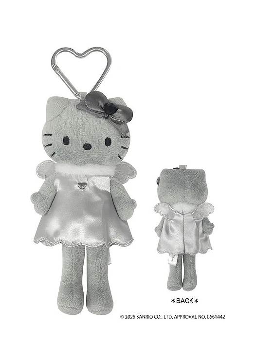 SANRIO STYLE UP MASCOT HELLO KITTY GREY ANGEL IN GREY DRESS