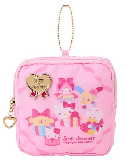 SANRIO ORIGINAL CHARACTERS WRAPPING PAPER ECO BAG WITH CASE