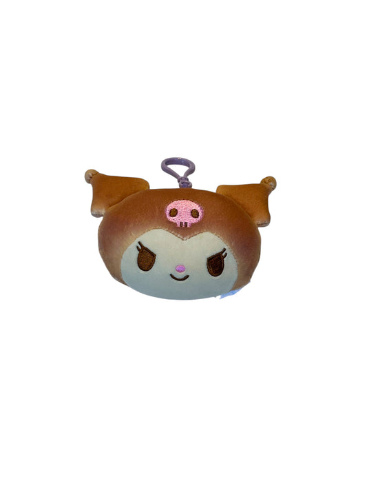 SANRIO KUROMI MASCOT CLIP ON BREAD FOOD