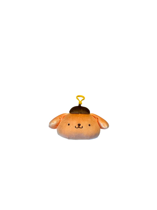 SANRIO POMPOMPURIN MASCOT CLIP ON BREAD FOOD