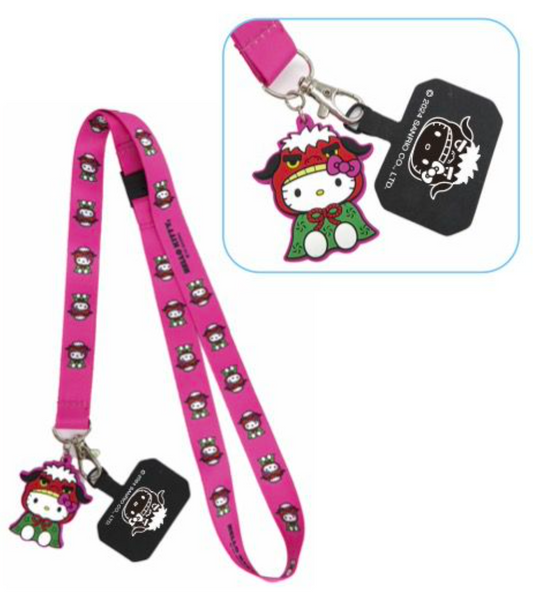 SANRIO HELLO KITTY CELL PHONE LANYARD SHISHIMAI KT