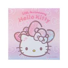 SANRIO HELLO KITTY CASE STICKER SET 50TH THE FASHIONABLE RIBBON BIRTHDAY