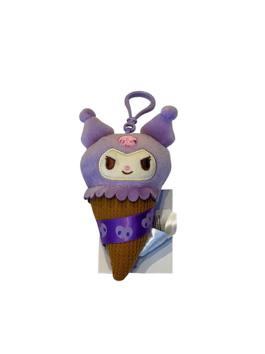 SANRIO KUROMI MASCOT CLIP ON ICE CREAM FOOD