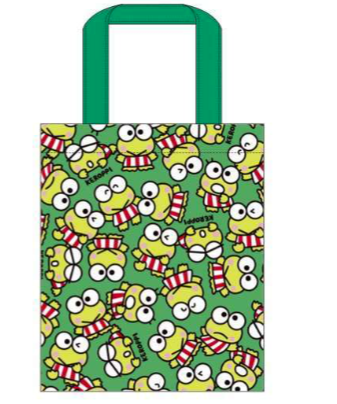 SANRIO KEROPPI PATTERN TOTE BAG KR