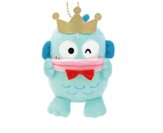SANRIO HANGYODON 40TH ANNIVERSARY CROWN MASCOT CHARM