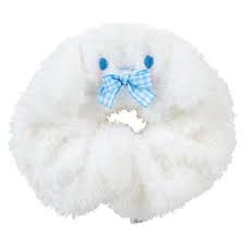 SANRIO ORIGINAL CINNAMOROLL FACE SHAPED SCRUNCHIE