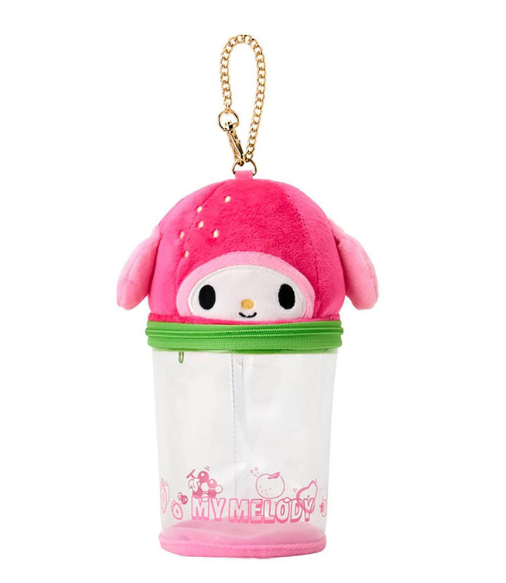 SANRIO ORIGINAL MY MELODY VINYL POUCH CHARM FRUIT