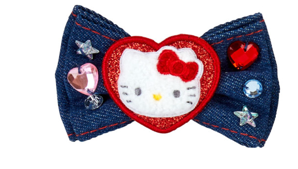 SANRIO ORIGINAL CHARACTERS HAIR CLIP DENIM PATCH BLIND BOX