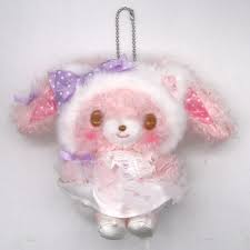 SANRIO ORIGINAL BONBONRIBBON WHITE CAT BALLERINA MASCOT / PLUSH