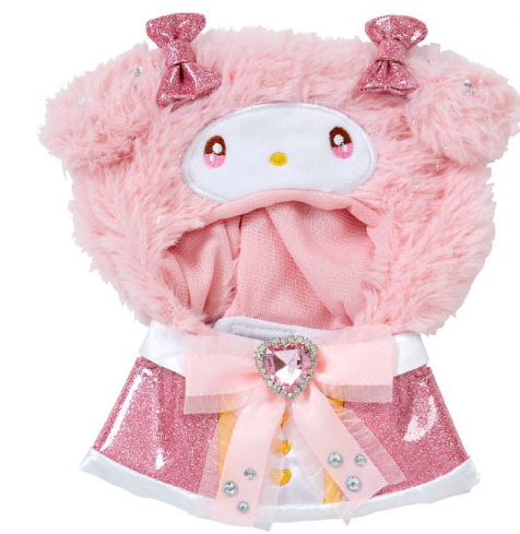 SANRIO ORIGINAL MY MELODY PLUSH COSTUME ENJOY IDOL SPARKLE