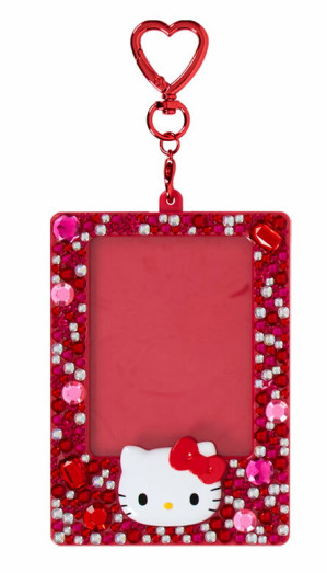 SANRIO ORIGINALL HELLO KITTY ENJOY IDOL SPARKLING STONES TRADING CARD HOLDER