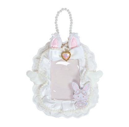 SANRIO ORIGINAL TRADING CARD HOLDER ENJOY IDOL PURE WHITE ANGEL CHARACTERS