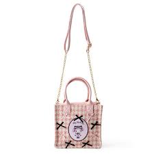 JAPAN ORIGINAL MY MELODY 2 WAY MINI HANDBAG / CROSS BAG DREAM RIBBON