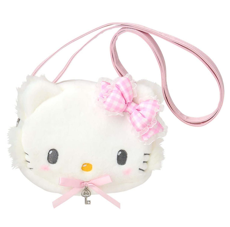 SANRIO ORIGINAL CHARMMY KITTY FACE-SHAPED POCHETTE (MY FURBABY CHARMMYKITTY)