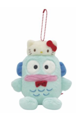 SANRIO HANGYODEN MASCOT / PLUSH W BALL CHAIN 50TH ANNIVERSARY