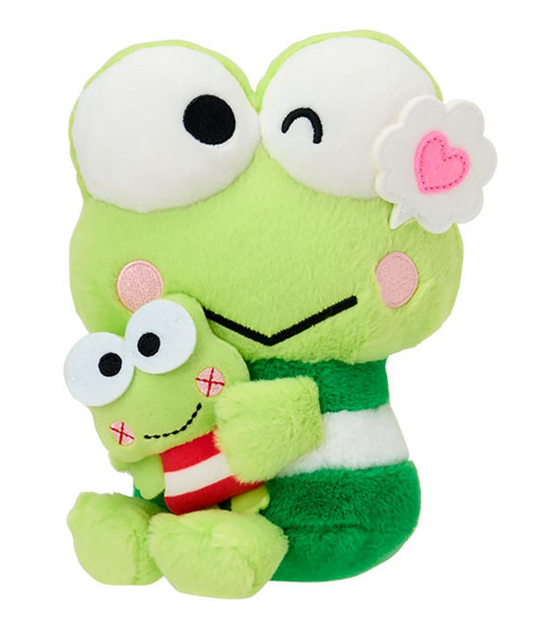 SANRIO ORIGINAL KEROPPI PLUSH TOY (I LOVE ME)