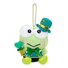 SANRIO JAPAN ORIGINAL KEROPPI MAKE YOU LOVE ME EVEN MORE MASCOT CHARM / PLUSH