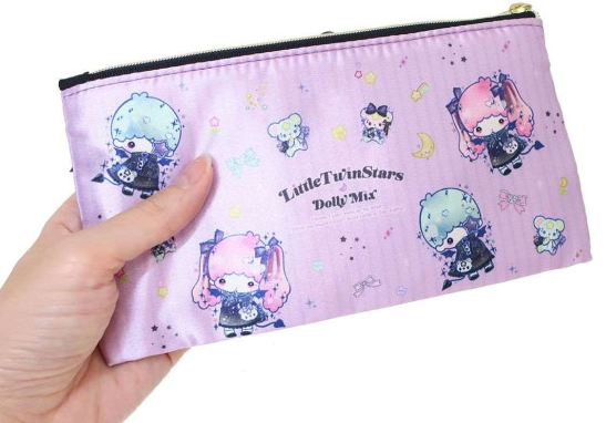 SANRIO JAPAN ORIGINAL LITTLE TIWN STARS DOLLY MIX FLAT POUCH