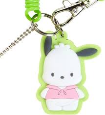 SANRIO JAPAN ORIGINAL POCHACCO MINI CASE WITH KEYCHAIN