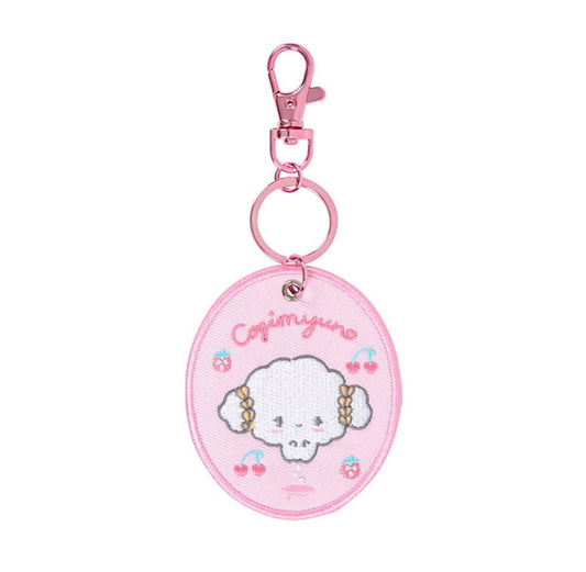 SANRIO COGIMYUN EMBROIDERED PATCH KEYCHAIN