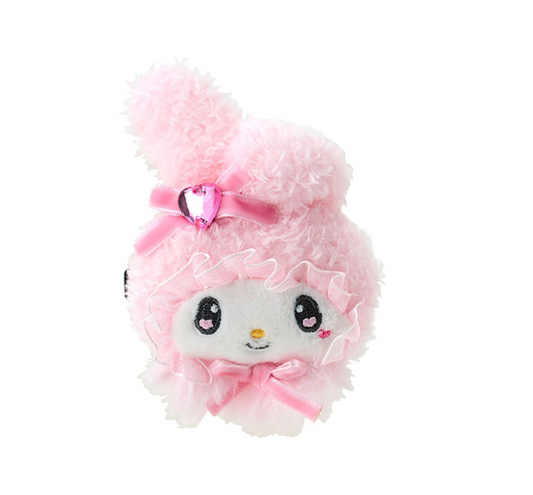 SANRIO ORIGINAL MY MELODY FACE-SHAPED HAIR CLIP  MELOUSA ROMIUSA